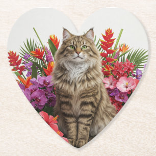 Dessous-de-verre En Papier Dessin de dessous de verre en papier au cœur de ch