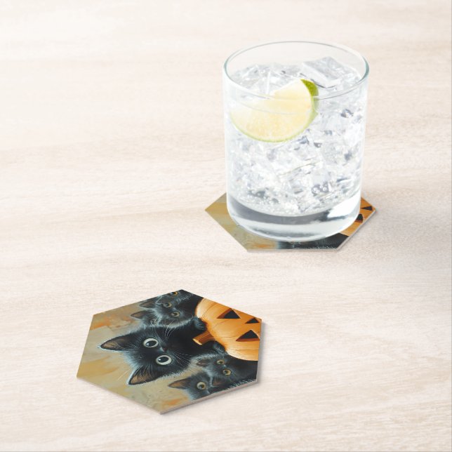 Dessous-de-verre En Papier Dessous de verre (En situation)