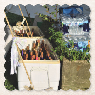 Dessous-de-verre En Papier Dessous de verre de fête du vin