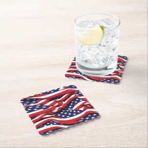 Dessous-de-verre En Papier Dessous de verre de papier patriotique