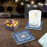 Dessous-de-verre En Papier Dessous de verre décoratifs juifs<br><div class="desc">Fêtes et célébrations juives Star of David Blue, Navy, or Paper Dessous de verre Une plaque en papier design avec l'étoile de David au centre avec des touches d'or. Une frontière de riche figuiers entoure l'Etoile de David. Parfait pour toute célébration juive juive ou Bat mitzvah de vacances, Bar Mitzvah,...</div>