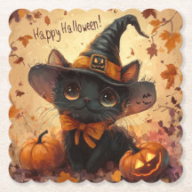 Dessous de verre d'Halloween