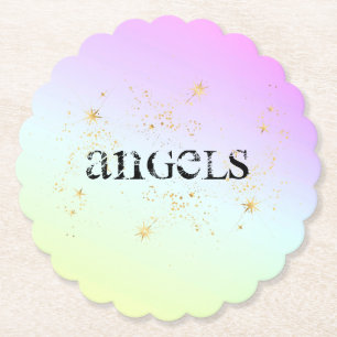 Dessous-de-verre En Papier *~* DESSOUS DE VERRE D'INTENTION - ANGELS. Parties