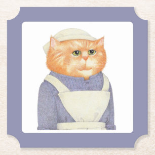 Dessous-de-verre En Papier DESSOUS DE VERRE en papier Billet CAT COOK