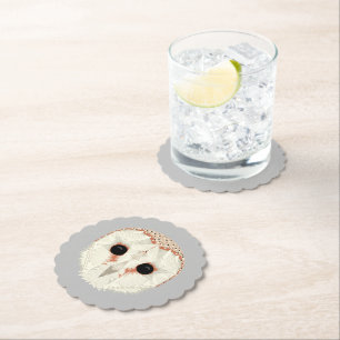 Dessous-de-verre En Papier Dessous de verre en papier de Barn Owl