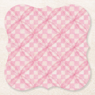 Dessous-de-verre En Papier Dessous de verre en papier en forme de support à m