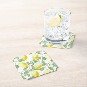 Dessous-de-verre En Papier Dessous de verre en papier Set-Lemons