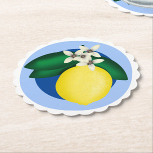 Dessous-de-verre En Papier Dessous de verre KiniArt Lemon