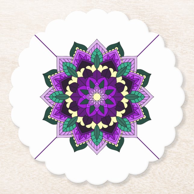 Dessous-de-verre En Papier Dessous de verre papier (Devant)