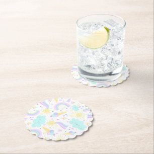 Dessous-de-verre En Papier dessous de verre papier 3e anniversaire avec une d