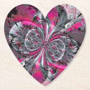 Dessous-de-verre En Papier Dessous de verre papier Carré de signaux mixtes