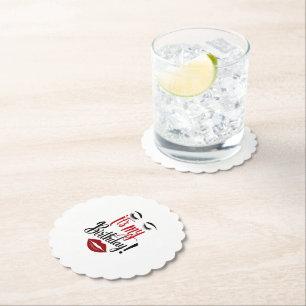 Dessous-de-verre En Papier Dessous de verre papier - C'est mon anniversaire
