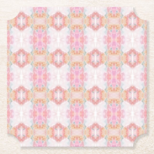 Dessous-de-verre En Papier Dessous de verre papier d'art Abstrait (Devant)