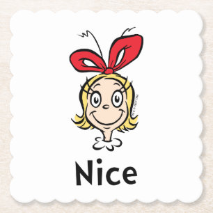 Dessous-de-verre En Papier Dr Seuss   Cindy-Lou Qui est Nice