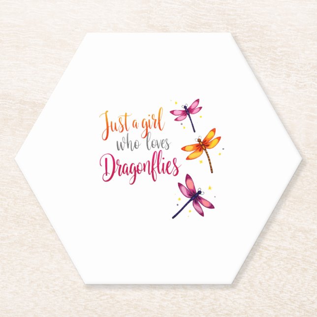 Dessous-de-verre En Papier Dragonflies Animals Women Gift Idea Dragonfly (2) (Devant)