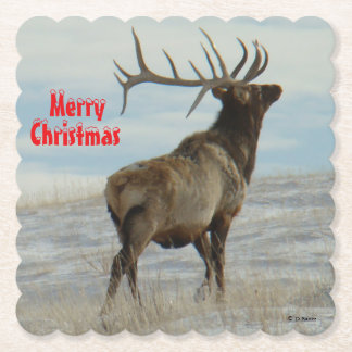 Dessous-de-verre En Papier E58 Big Bull Elk Lucky 13 Coaster