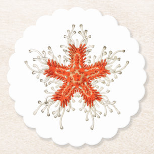 Dessous-de-verre En Papier Écorce rouge