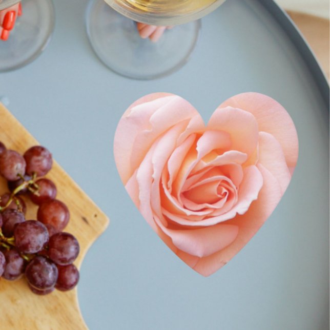 Dessous-de-verre En Papier Élégant rose rose rose rose rose (In Situ Wedding)