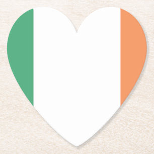 Dessous-de-verre En Papier Emblème drapeau irlandais