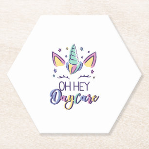 Dessous-de-verre En Papier Enfants Oh Hey Garderie Vibes Premier Jour De Gard