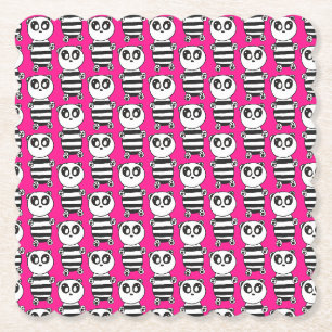 Dessous-de-verre En Papier Enfants Panda 