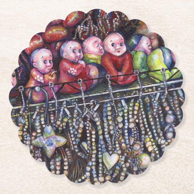 Dessous-de-verre En Papier Épitomiser (Devant)