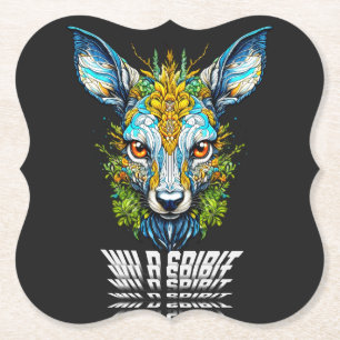 Dessous-de-verre En Papier Explorez l'instinct sauvage