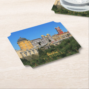 Dessous-de-verre En Papier Fairytale Sintra Palace photo, Portugal