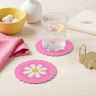 Dessous-de-verre En Papier Fleur