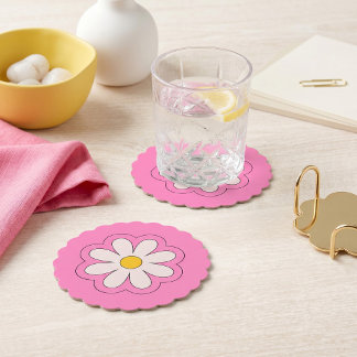 Dessous-de-verre En Papier Fleur