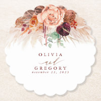 Fleurs de terre cuite Élégant gazon de Pampas Trop