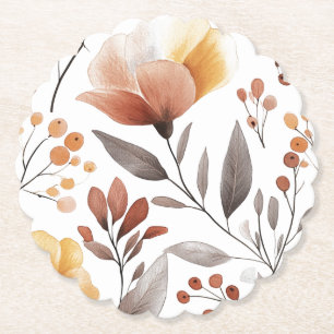 Dessous-de-verre En Papier Fleurs Floral Pattern Sublimation-95653