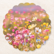 Fleurs sauvages roses Lavande jaune 2025