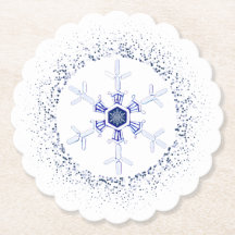 Flocon de neige rond