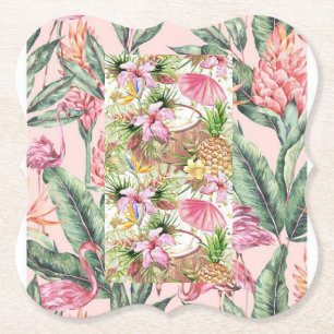 Dessous-de-verre en papier flowers