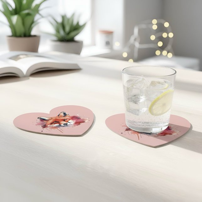 Dessous-de-verre En Papier Fox Paper Coaster (Créateur téléchargé)