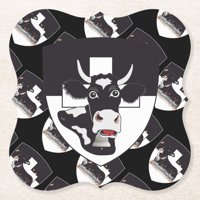 Dessous-de-verre En Papier Fribourg - Fribourg - Traducteur en carton (Devant)