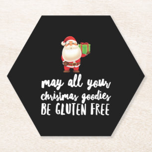 Dessous-de-verre En Papier Funny Christma Gluten Free