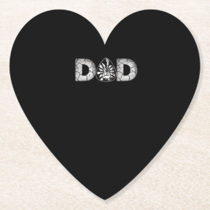 Dessous-de-verre En Papier Guitare Lover Cadeau Papa Guitare Pour Papa