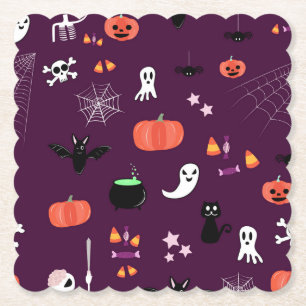 Dessous-de-verre En Papier Halloween
