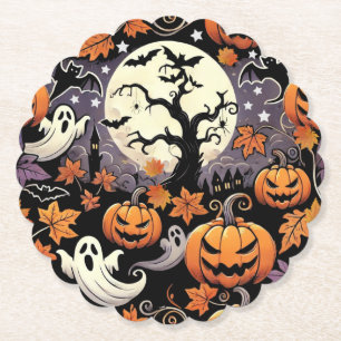 Dessous-de-verre En Papier Halloween/Automne/Automne