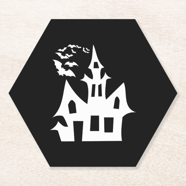 Dessous-de-verre En Papier hallowehouse (Devant)