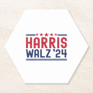 Dessous-de-verre En Papier Harris Walz 2024 - Harris Walz 2024 Nous ne sommes