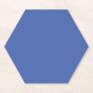 Dessous-de-verre En Papier Hoki, Bleu acier clair, Gris Régent,