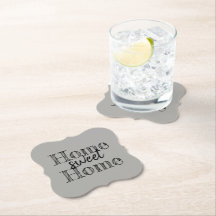 HOME SWEET HOME | Dessous de verre papier