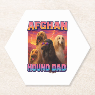 Dessous-de-verre En Papier Hound afghan