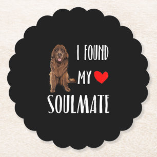 Dessous-de-verre En Papier I found my soulmate newsletter dog best friend gic