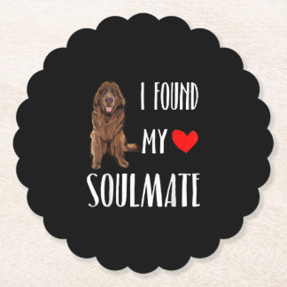 Dessous-de-verre En Papier I found my soulmate newsletter dog best friend gic