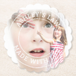 Dessous-de-verre En Papier J'ai fait un dessous de verre de papier