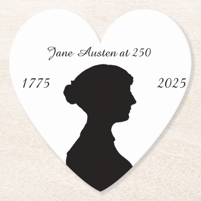 Dessous-de-verre En Papier Jane Austen at 250 (Devant)